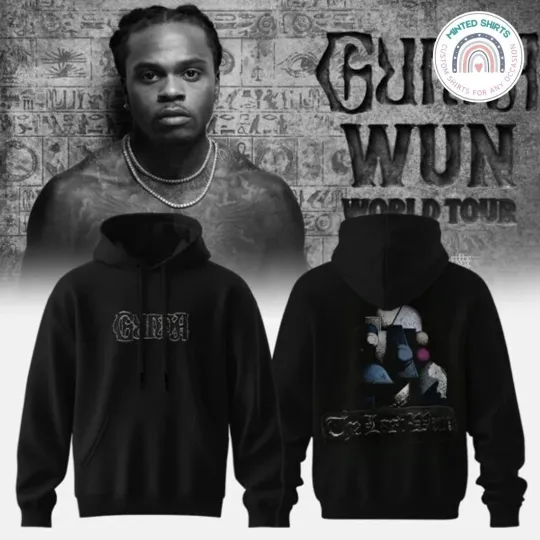 Discover GUNNA WUN WORLD TOUR HOODIE 2SIDES, GIFT FOR FAN
