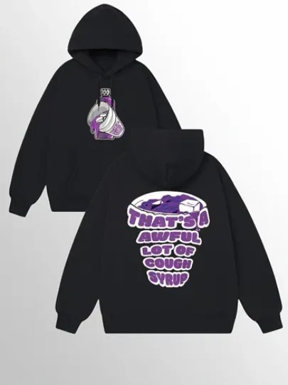 Discover 'That's A Awful Lot of Cough Syrup' Medic-Themed Hoodie