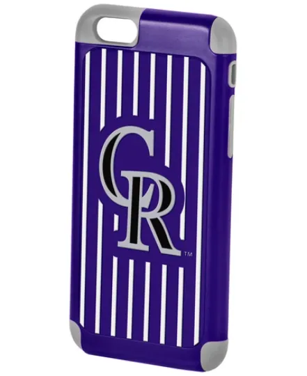 Discover FOCO MLB Licensed Colorado Rockies Dual Hybrid Case For iPhone 6 and 6s (4.7")