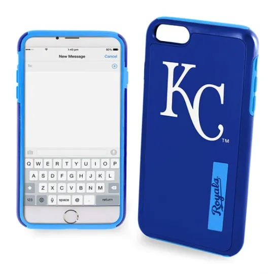 Discover FOCO MLB Kansas City Royals Hybrid Case for iPhone 8 Plus, 7 Plus, 6 Plus & 6s