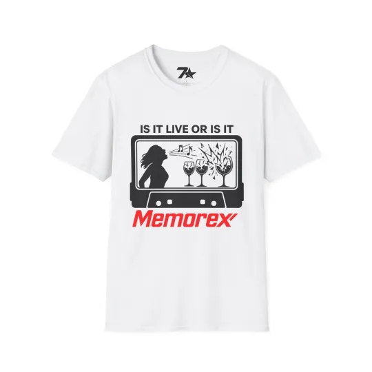 Discover Nostalgia Is It Live or Is It Memorex T-Shirt