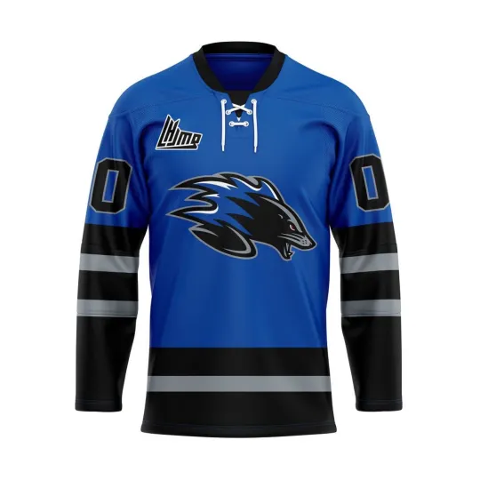 Discover Saint John Sea Dogs Personalized 2025/26 Home Lace Hockey Shirt Fan Gear