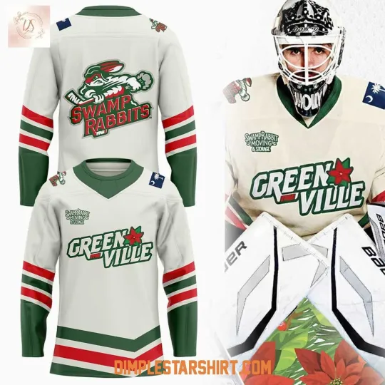 Discover Personalized Greenville Swamp Rabbits Teddy Bear Toss Shirt Men's Fan Gear Gift
