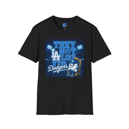 Discover LA Dodgers Double Sided T-Shirt Baseball Shirt Sports Fan