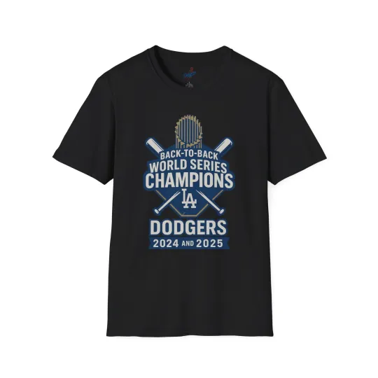 Discover LA Dodgers World Series Champions 2024/2025 Unisex T-Shirt Baseball Tee Sports