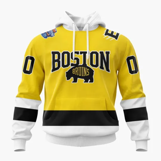 Discover Personalized Boston Hockey 2026 Stadium Series Design Hoodie Men's Fan Gear Gift