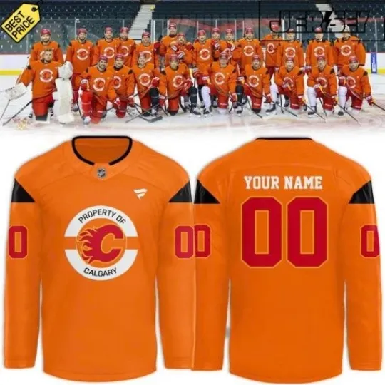 Discover 1Calgary Flames National Day for Truth and Reconciliation Hockey Jersey