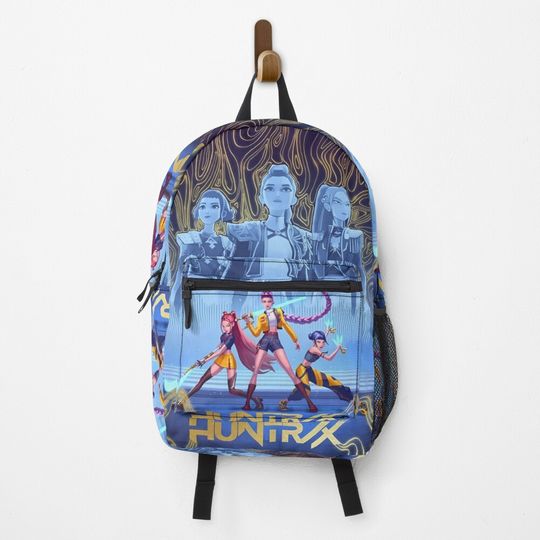 Discover Huntrix demon hunters art stage golden Backpack