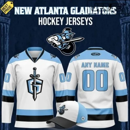 Discover 1Atlanta 1Gladiators Frenzy Special New 2025 Hockey Jersey