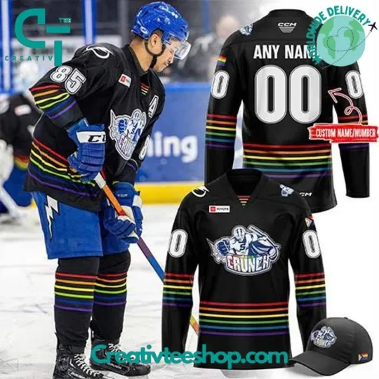 Discover Syracuse Crunch Pride Month 2025 Personalized Hockey Jersey