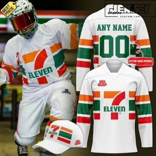 Discover 7-Eleven 2025 Special Design Hockey Jersey