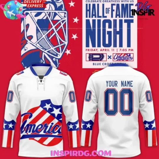 Discover 1Rochester 1Americans Hall Of Fame Night 2025 Hockey Jersey