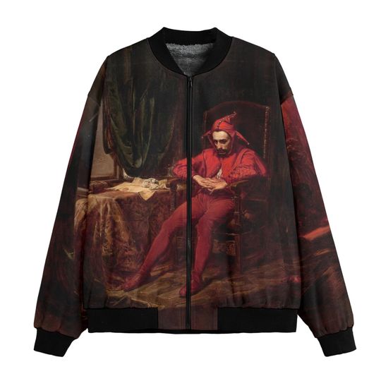 Discover Jan Matejko Staczyk Bomber Jacket: Fleece-Lined Recycled Polyester
