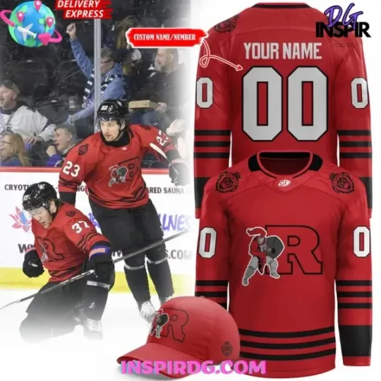Discover Reading Red Knights Uniform 2025–26 Hockey Jersey