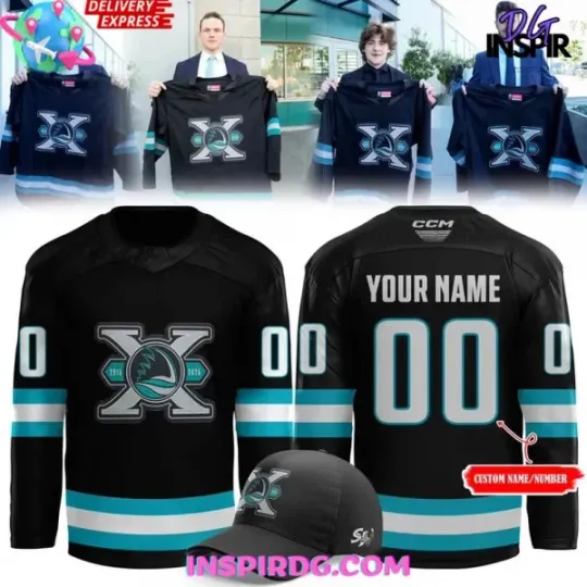Discover San Jose Barracuda Keepsakes 2025 Hockey Jersey
