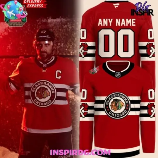 Discover 1Chicago 1Blackhawks NHL Winter Classic 2025 Hockey Jersey