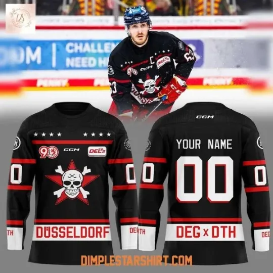 Discover DEG Eishockey x DTH Perfecy Uniform 2025 Hockey Jersey