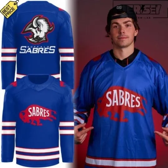Discover 1Buffalo 1Sabres Special New Logo Hockey Jersey