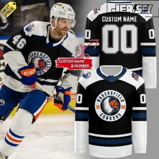 Discover 1Bakersfield 1Condors Throwback 1998 Hockey Jersey