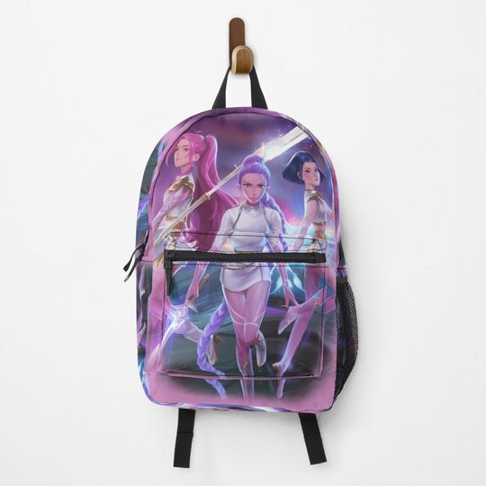 Huntrix reunited Unleashed demon hunters painting kpop Backpack