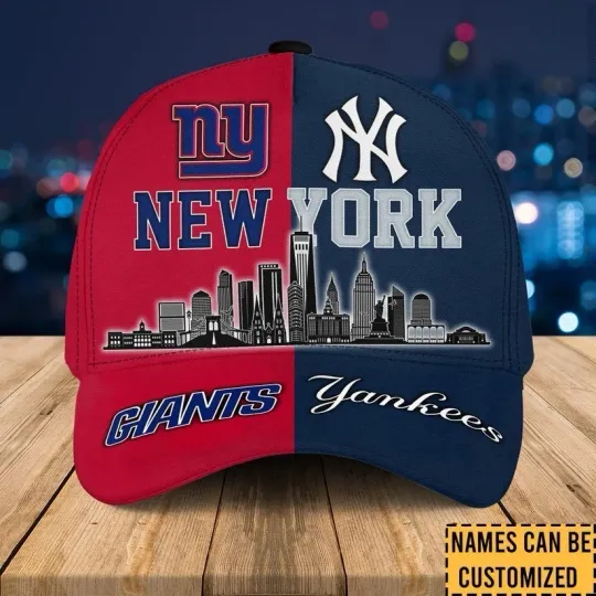 Discover Teams NY X Giants Skyline Classic Cap