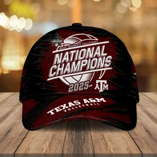 Discover A&M Aggies Women’s 2025 Volleyball National Champions Classic Cap