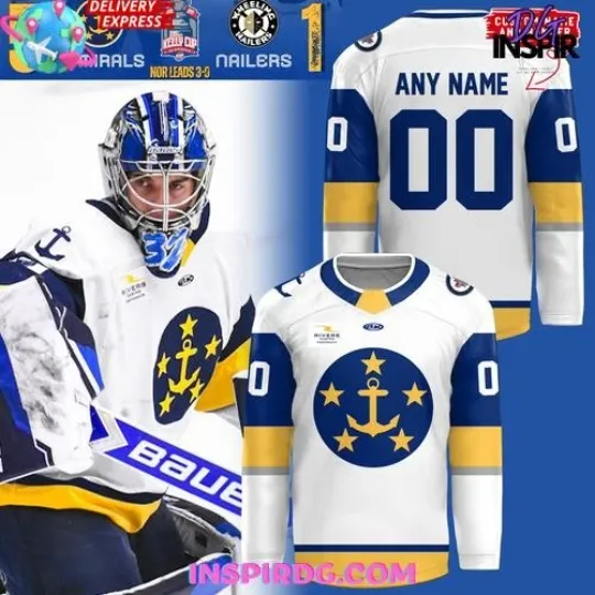 Discover 1Norfolk 1Admirals 2025 Kelly Cup Playoffs Hockey Jersey
