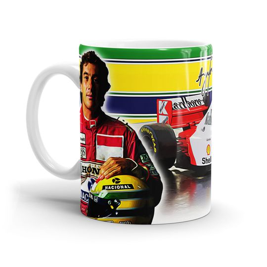 Discover Ayrton Senna F1 Cup 11oz