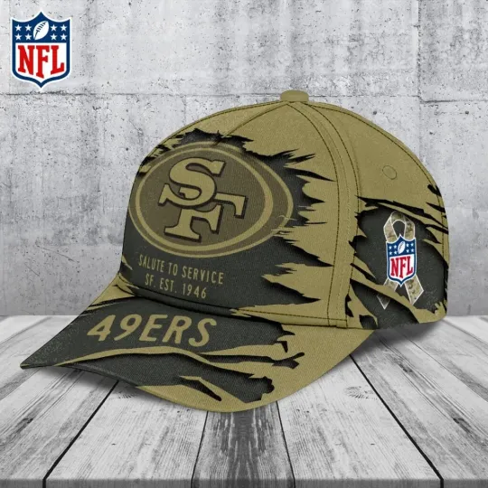 49ers 2025 Salute to Service Classic Cap