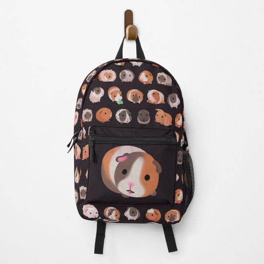 Discover Guinea pig day - dark Backpack