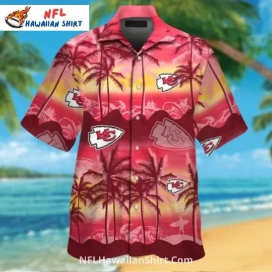 Discover Kansas City Chiefs Aloha Hawaiian Shirt