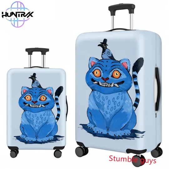 Discover Kpop Demon Hunters Travel Luggage Cover Fits 18-32 Inch Suitcases Anime Print Protector