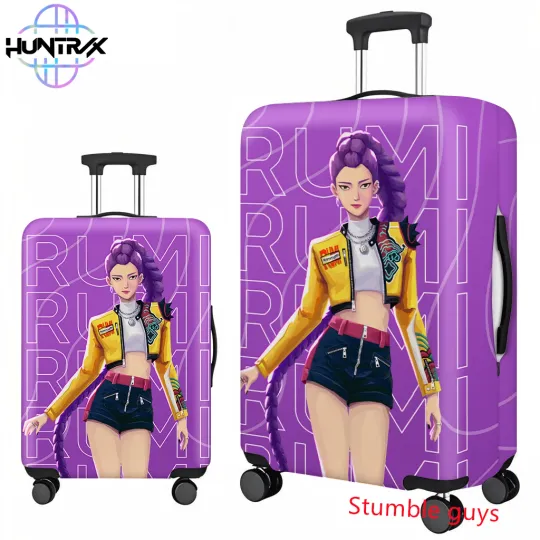 Discover Demon Hunters Kpop Travel Luggage Cover Fits 18-32 Inch Suitcases Anime Protector