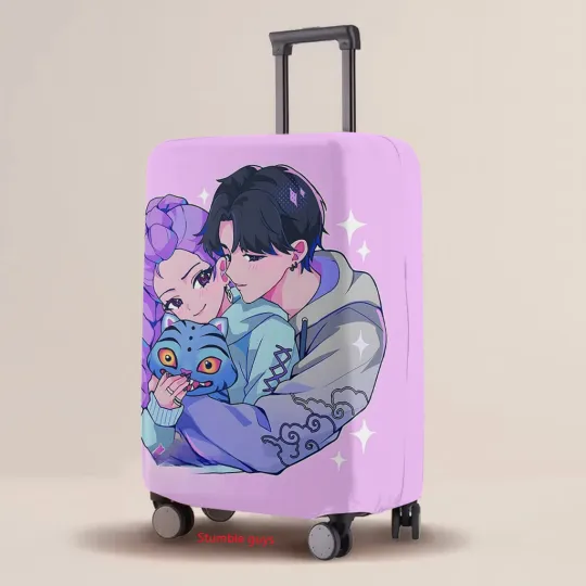 Cartoon Luggage Cover Kpop Demon Hunters Multi-Size