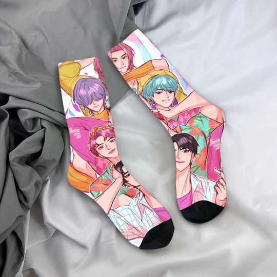 Saja Boys Socks, Huntrix Kpop & Kids Socks, Mira Rumi Zoey Socks, Kid Socks