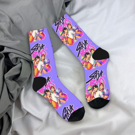 Discover Saja Boys Socks, Kpop Demon Hunters Huntrix Socks, Girls Socks, Kids Socks, Mira Rumi Zoey Socks, Kid Socks
