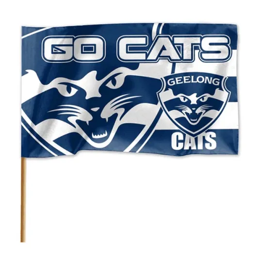 Geelong Cats Game Day Flag