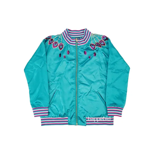 Discover BRAND   Disney Aladdin Jacket Teal Youth XL Fast Shipping