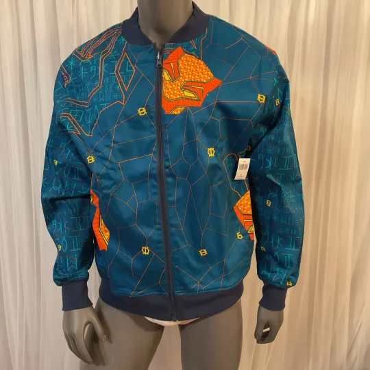 Discover Disney Parks Marvel Black Panther Wakanda Reversible Jacket Men’s Size M