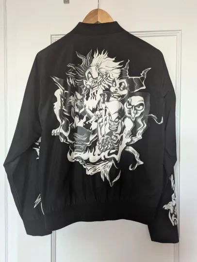 Discover Disney Villains x Heidi Klum Cast Your Curse Bomber Jacket Unisex Adult Small S