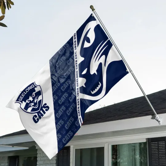 Discover Geelong FC 3D Double-side House Flag