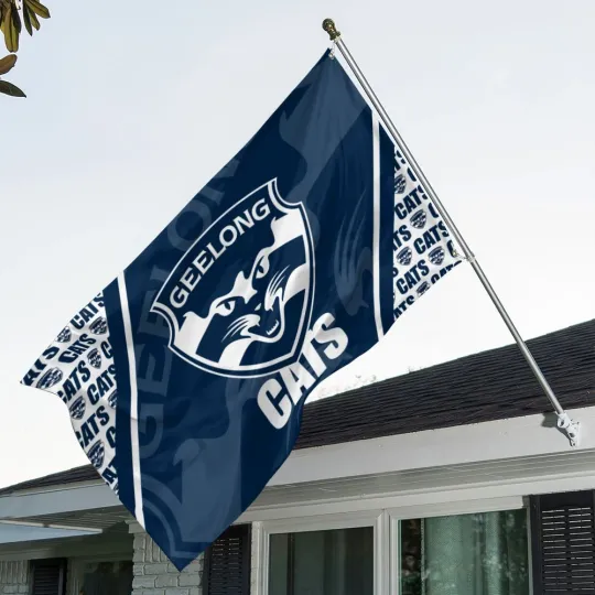 Discover Geelong FC 3D Double-side House Flag
