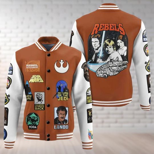 Discover Star Wars Baseball Jacket, Disney Movie Baseball Shirt, Galaxy Edge Shirt, Jacket For Men Women Kid, Varsity Jacket, Star Wars Fan Gift