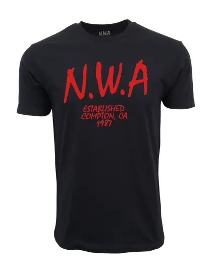Discover NWA ESTABLISHED GRAPHIC T SHIRT