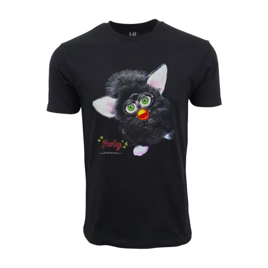 Discover 99' FURBY GRAPHIC BLACK T-SHIRT