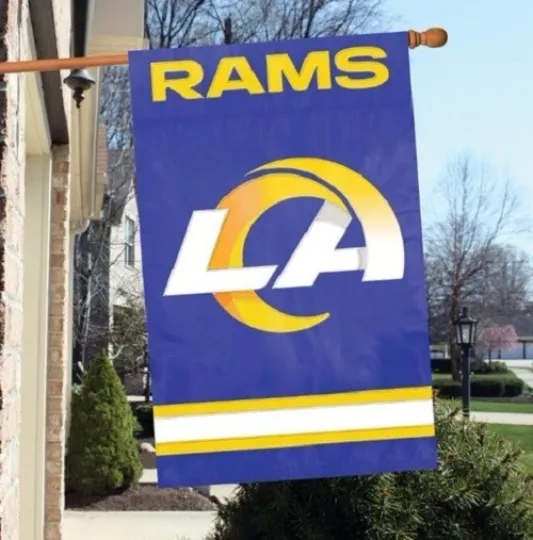Discover LA Rams football House Flag