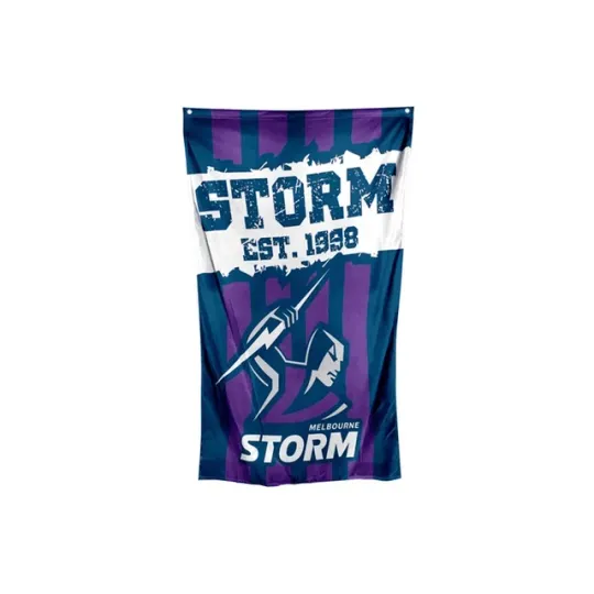 Discover Melbourne Storm Cape Flag