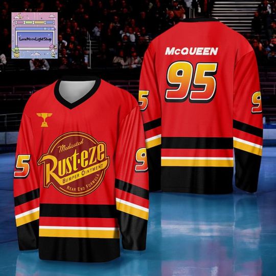 Discover Personalized Piston Cup And Disney Jerseys, Including Lightning McQueen Designs. Fun Disney Hockey Jerseys And Playwear.