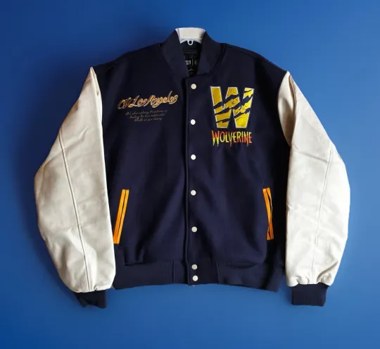 CVLA X Wolverine Varsity Jacket Marvel Comics