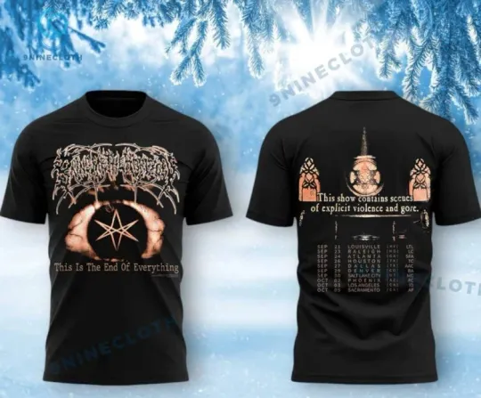 Bring Me The Horizon This Is The End Of Everything 3D T-Shirt